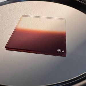 Vintage Cokin Paris A125 Hard-Edge Gradual T2 (Tobacco) Camera Filter EUC